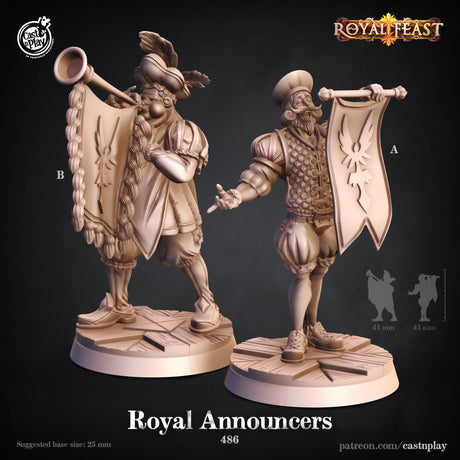 Royal Announcer Miniatures - Mini Megastore