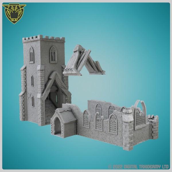 Ruined Castle Dice Tower - Mini Megastore