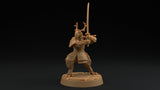 Ryuji Jadescale - Dragonborn Samurai / Fighter Miniature - Mini Megastore