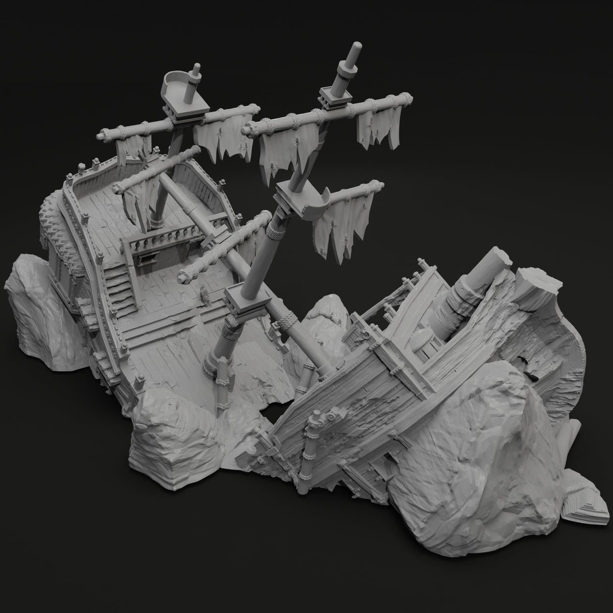 Sailor Ship Wreck Scatter - Mini Megastore