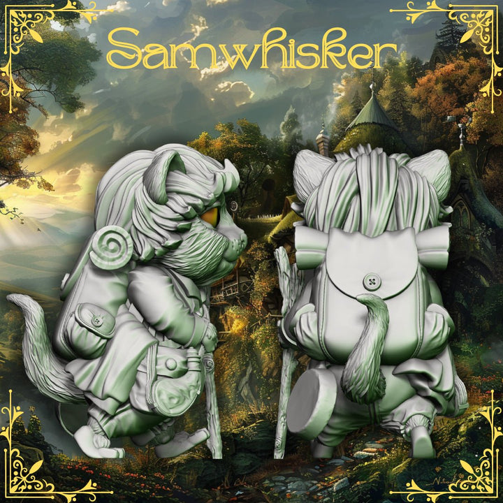 Samwhisker: Lord of the Cats Miniature - Mini Megastore