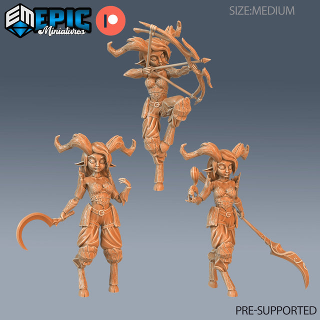 Satyr Girl Miniature - Mini Megastore