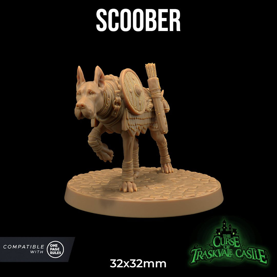 Scoober - Armored Dog Miniature - Mini Megastore