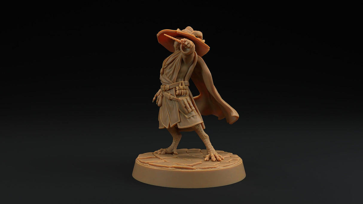 Scrymir, Draco Magus - Dragonborn Wizard Miniature - Mini Megastore