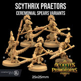 Scythrix Praetors - Dinofolk Velosoraptor Guard Miniatures - Mini Megastore