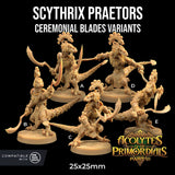 Scythrix Praetors - Dinofolk Velosoraptor Guard Miniatures - Mini Megastore