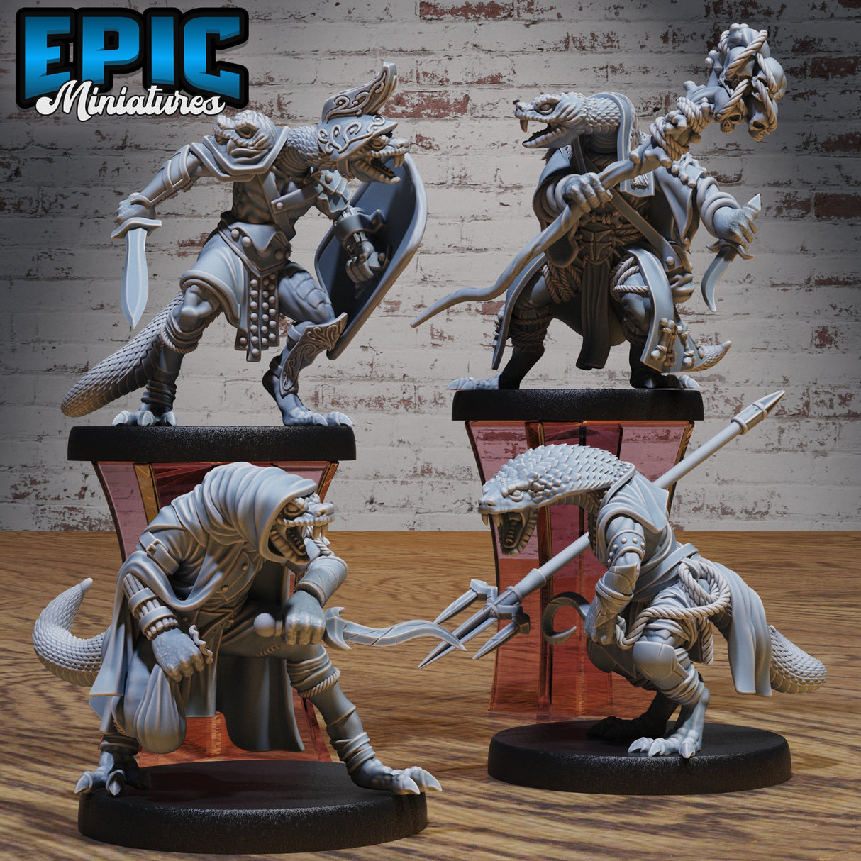 Serpent Folk / yuan-ti Miniatures - Mini Megastore