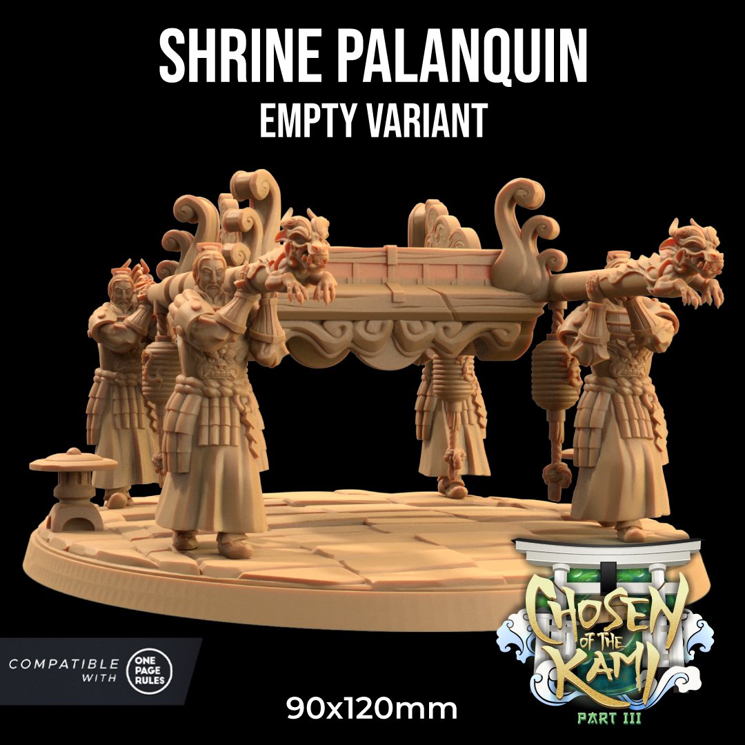 Shrine Palanquin Miniature - Mini Megastore