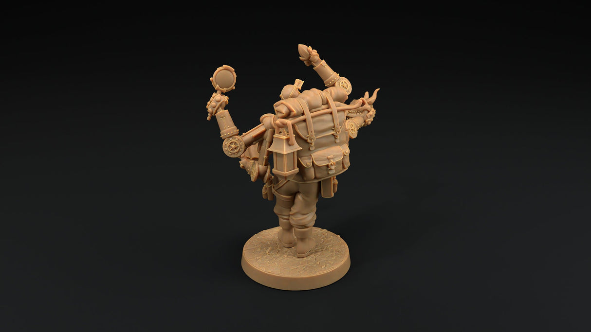 Sir Studius - Warforged Artificer Miniature - Mini Megastore