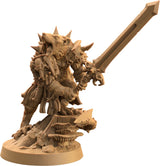 Skarn, The Rat Lord - Rat Folk Fighter Miniature - Mini Megastore