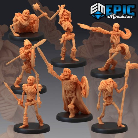 Skeleton Army Miniature - Mini Megastore