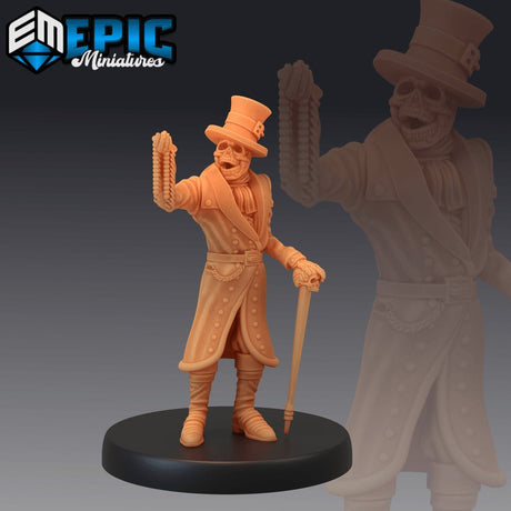 Skeleton Gentleman Miniature - Mini Megastore