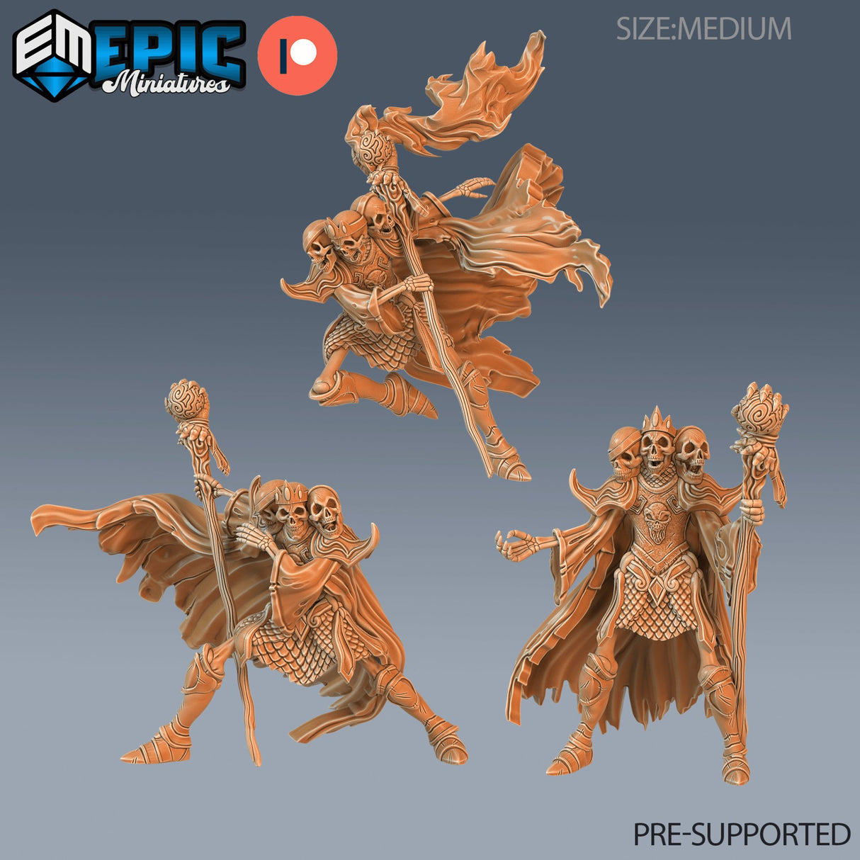 Skeleton King Miniature - Mini Megastore