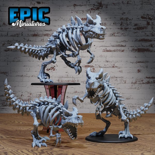 Skeleton T-Rex Miniatures - Mini Megastore