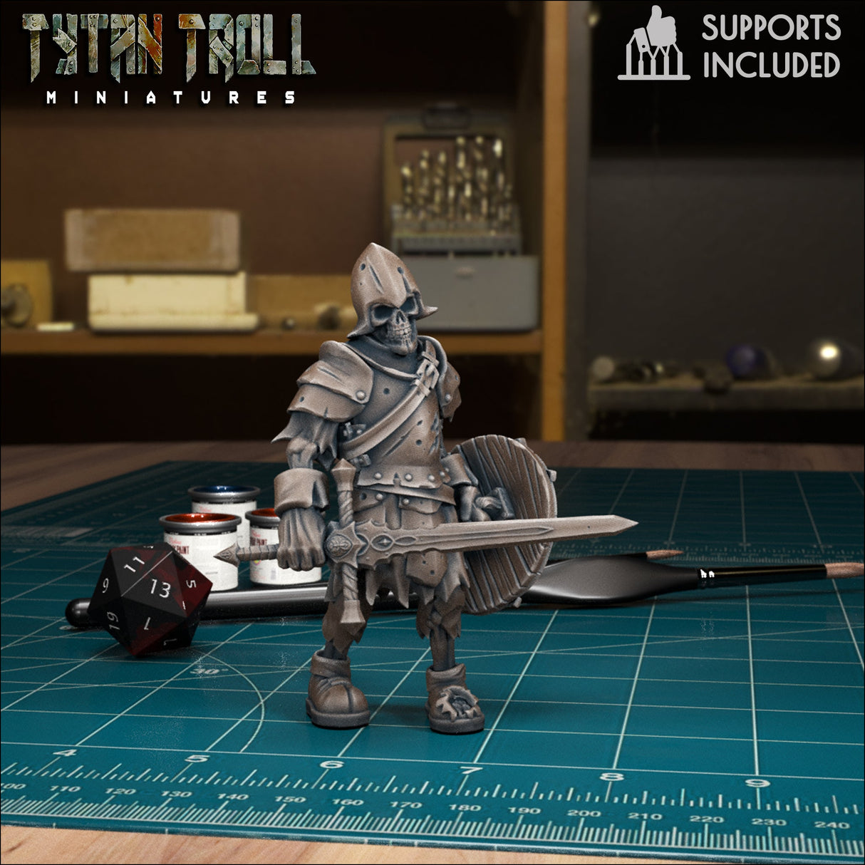 Skeleton Warrior miniatures - Mini Megastore