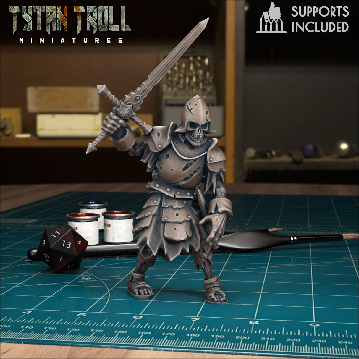 Skeleton Warrior miniatures - Mini Megastore