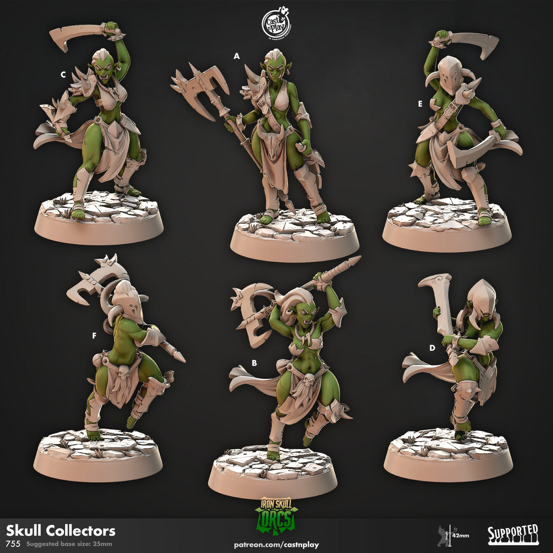 Skull Collectors - Orc Miniature - Mini Megastore