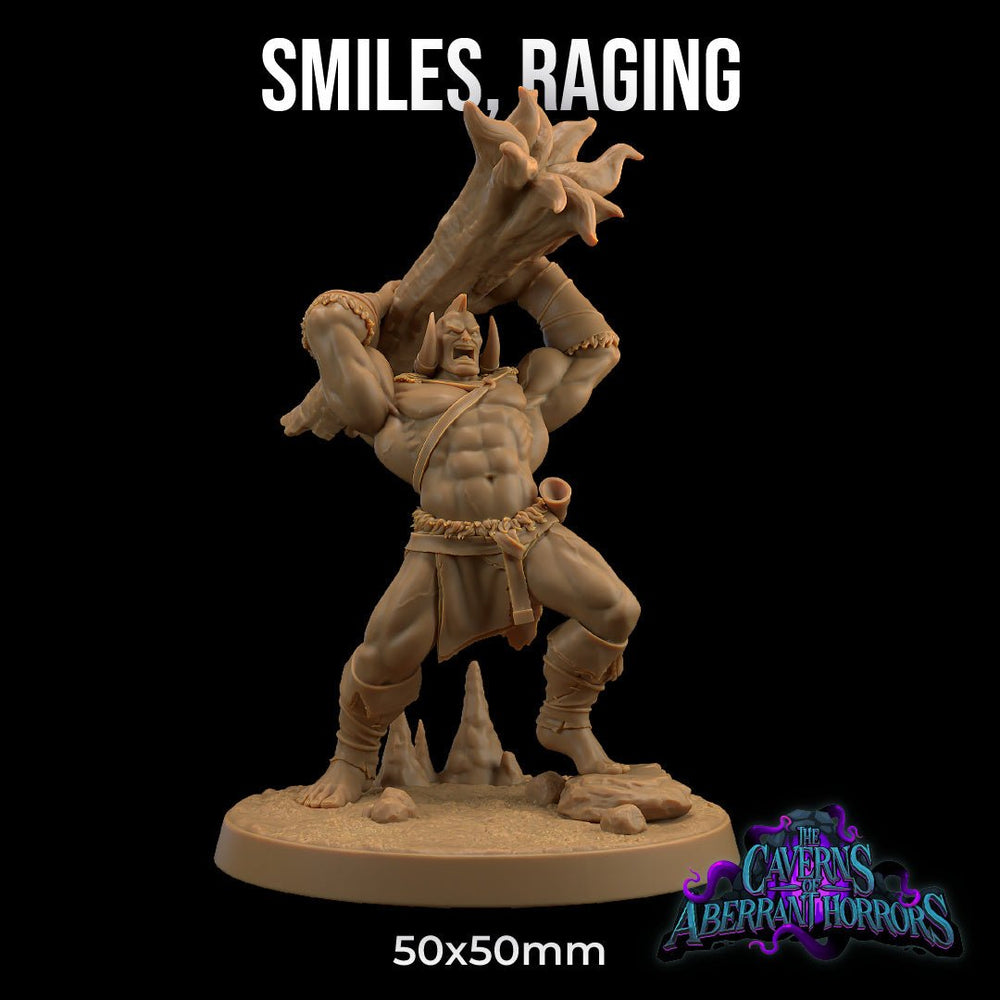 Smiles, Goliath Barbarian Miniature - Mini Megastore