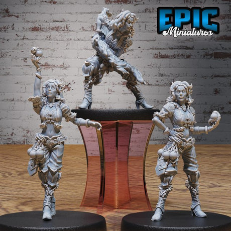 Sorceress Adventurer Miniatures - Mini Megastore