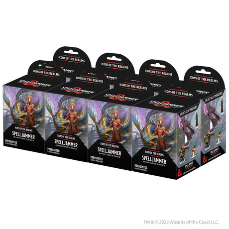 Spelljammer Adventures in Space Booster (Set 24): D&D Icons of the Realms Miniatures - Mini Megastore