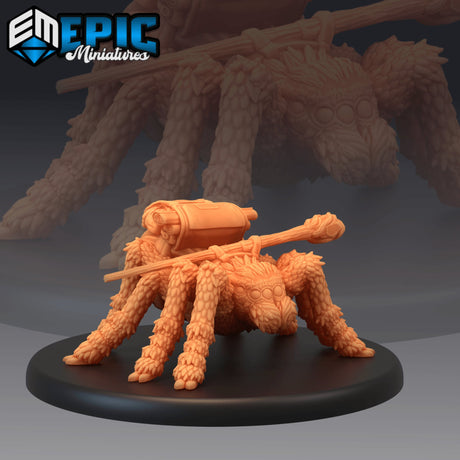 Spider Adventurer Warlock Miniature - Mini Megastore