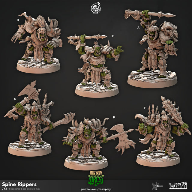 Spine Rippers - Orc Miniatures - Mini Megastore