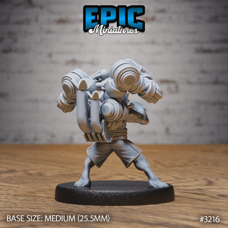 Steam Goblin Boxer Miniature - Mini Megastore