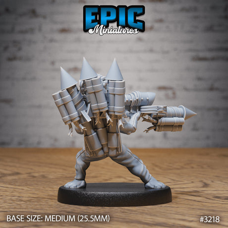 Steam Goblin Rocket Crossbow Miniature - Mini Megastore