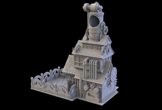 Steam Punk Dice Tower - Mini Megastore