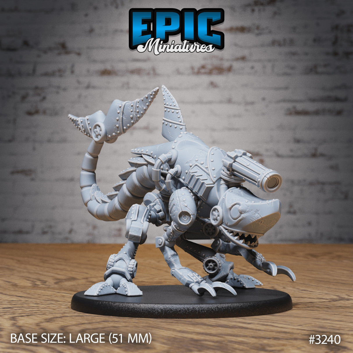 Steam-Tech X1100 Sharknator Miniature - Mini Megastore