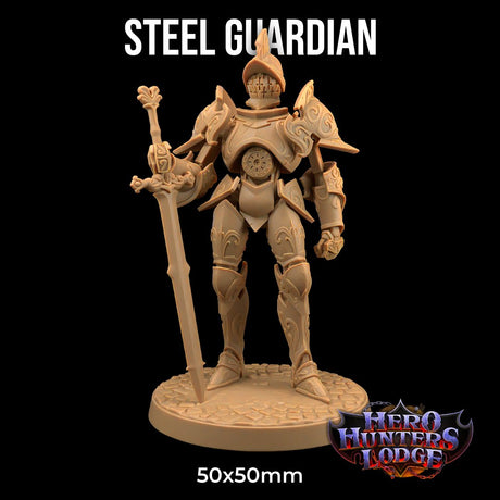 Steel Guardian / Animated Giant Armor Miniature - Mini Megastore