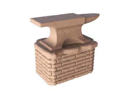 Stone Terrain - Blacksmith Anvil - Mini Megastore