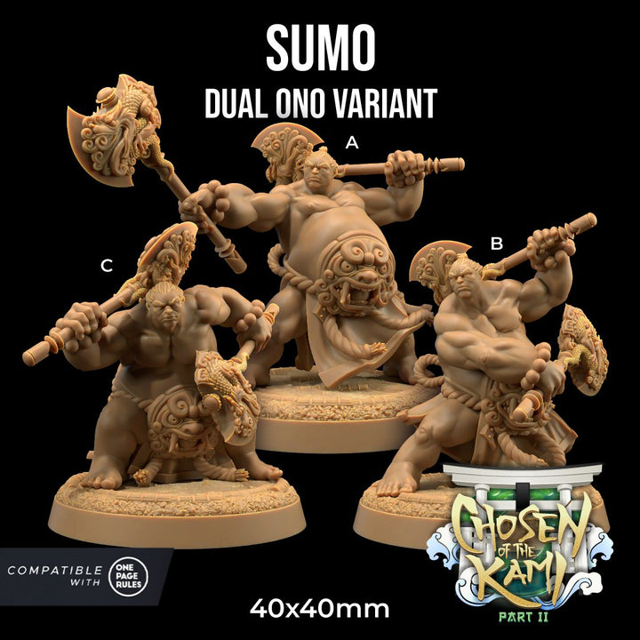 Sumo Warrior Miniature - Mini Megastore