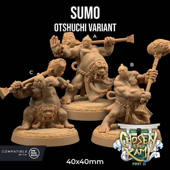 Sumo Warrior Miniature - Mini Megastore