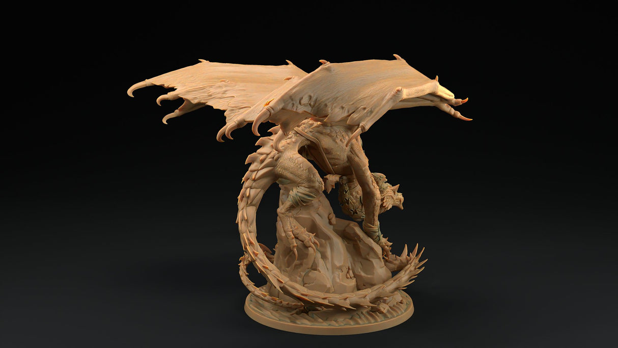 Sylas, The Whisper Weaver Dragon Miniature - Mini Megastore