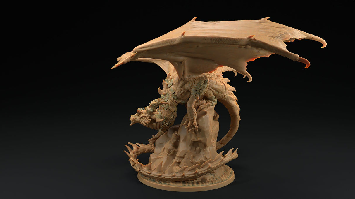 Sylas, The Whisper Weaver Dragon Miniature - Mini Megastore