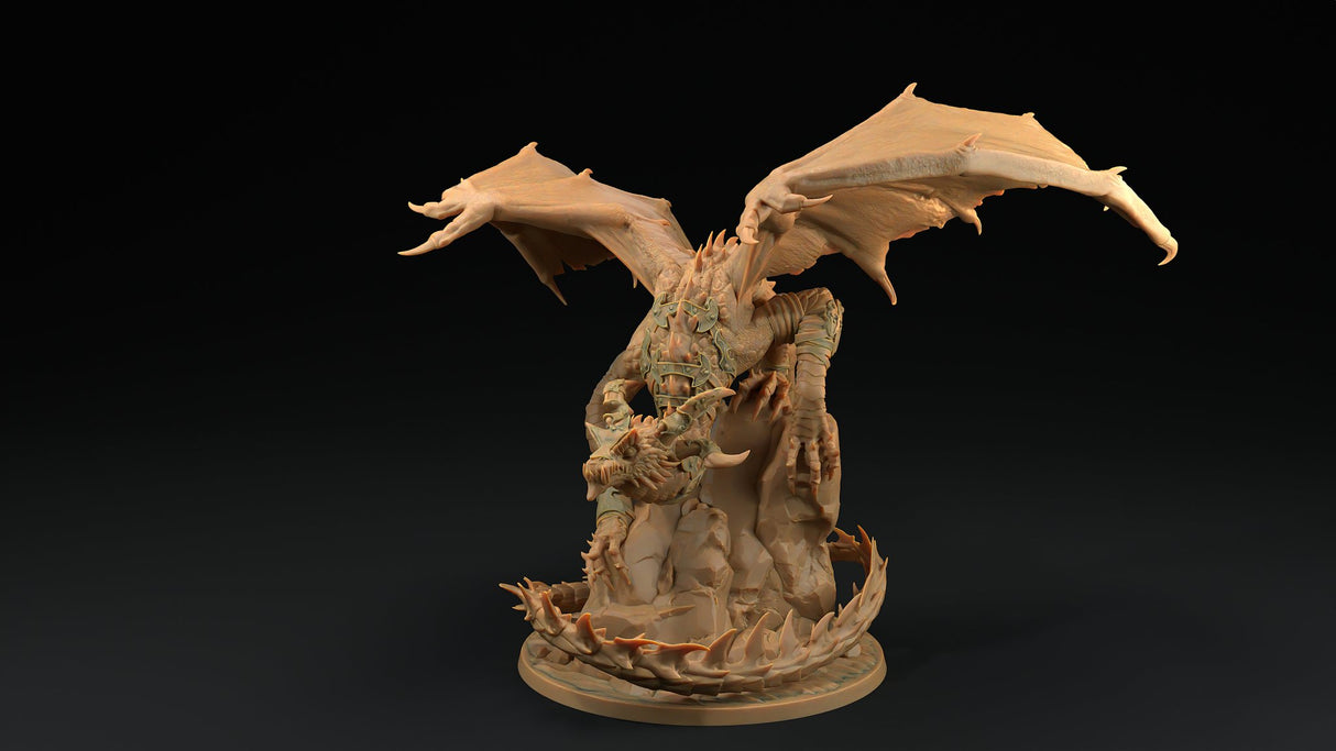 Sylas, The Whisper Weaver Dragon Miniature - Mini Megastore