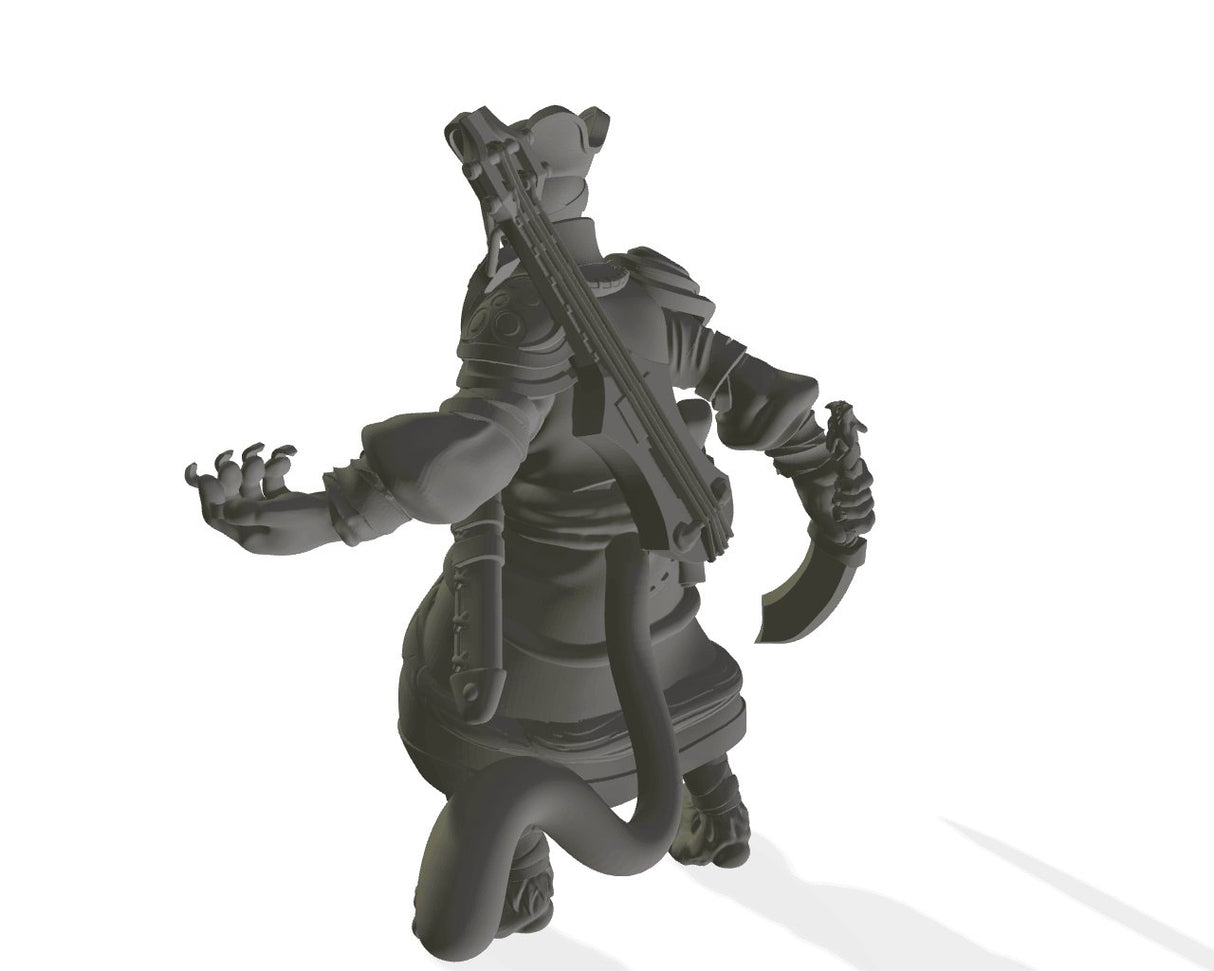 Tabaxi Bard Miniature - Mini Megastore