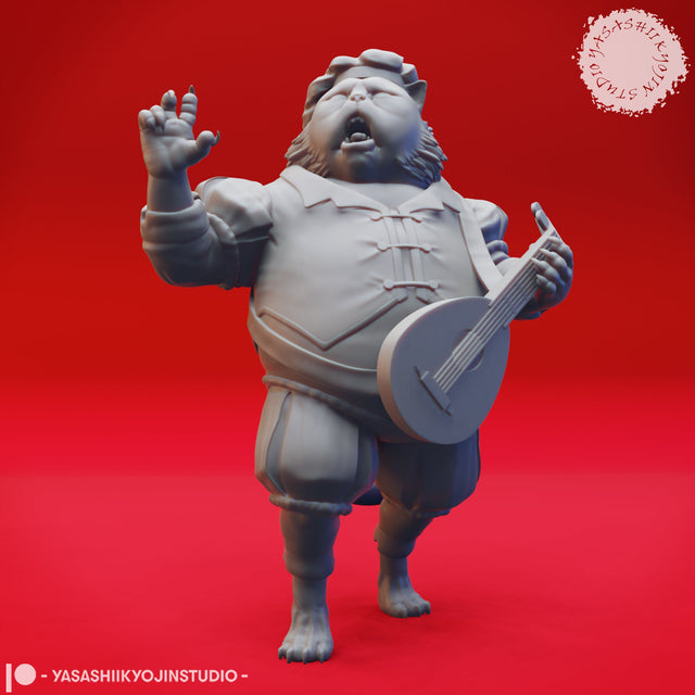 Tabaxi Bard Miniature - Mini Megastore