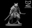 Tabaxi Samurai Miniature - Mini Megastore