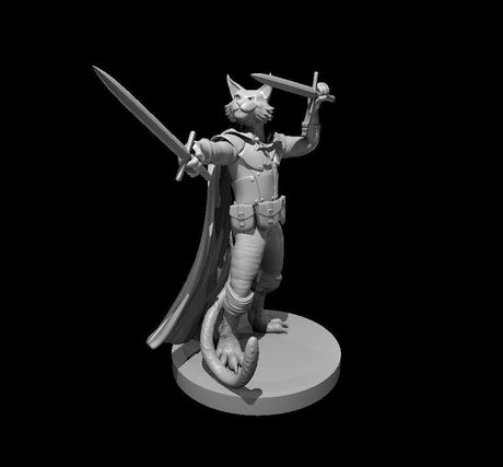 Tabaxi Swashbuckler Miniature - Mini Megastore