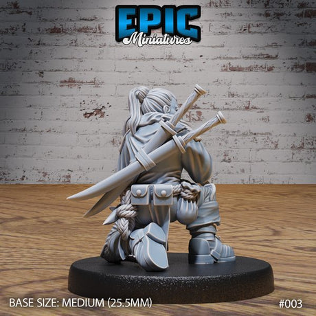 Tavern NPC Assassin Miniature - Mini Megastore