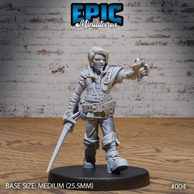 Tavern NPC Scoundrel Miniature - Mini Megastore