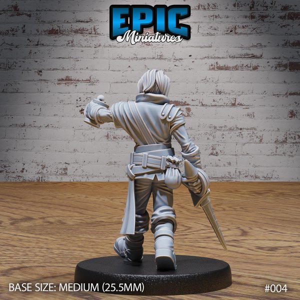 Tavern NPC Scoundrel Miniature - Mini Megastore