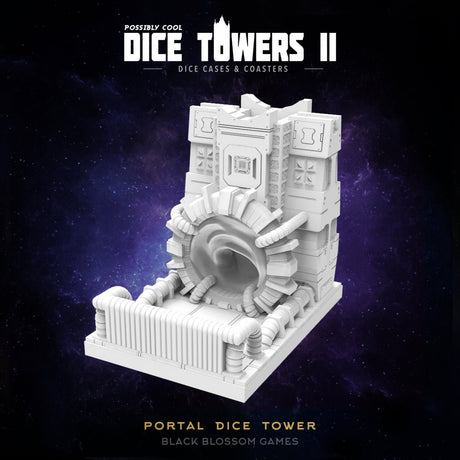 Tech Sci-Fi Portal Dice Tower - Mini Megastore