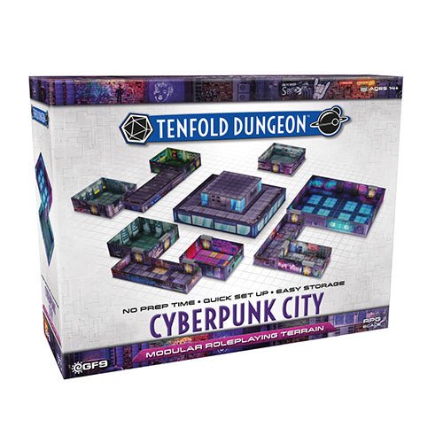 Tenfold Dungeon - Cyberpunk City - Mini Megastore