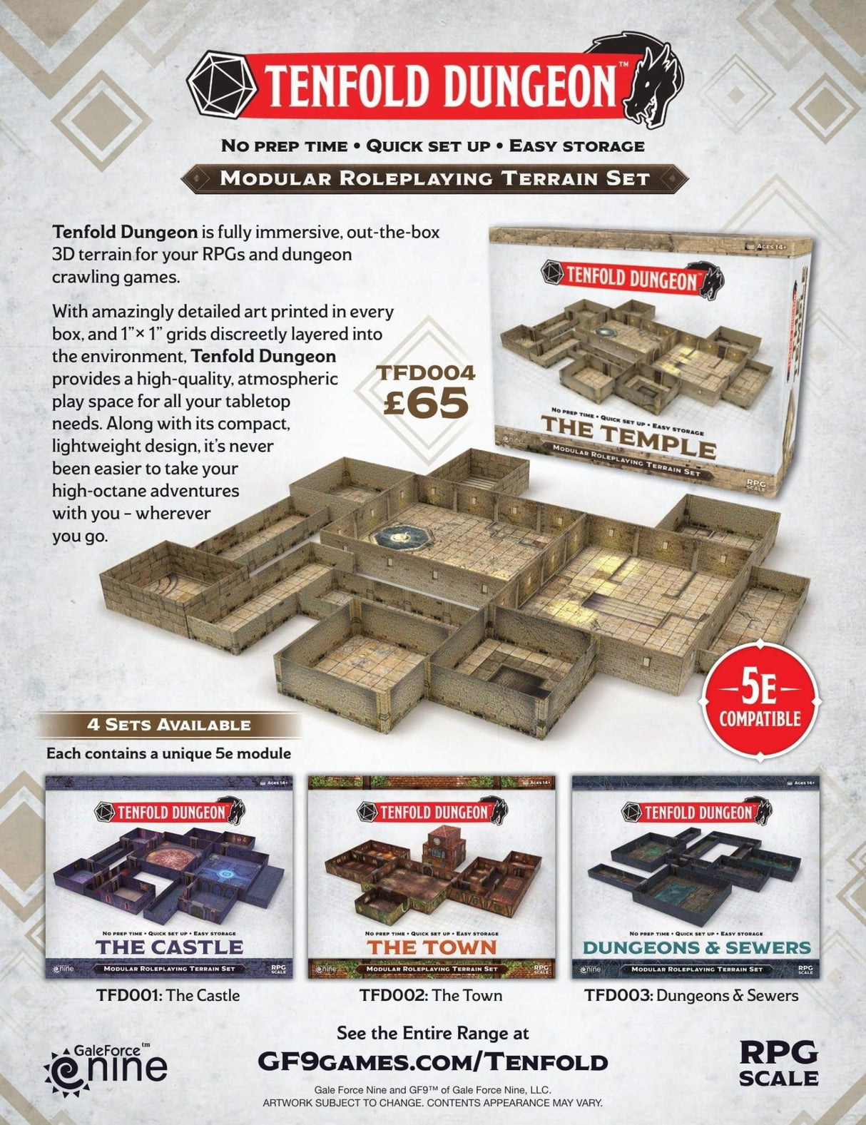 Tenfold Dungeon - The Temple - Mini Megastore