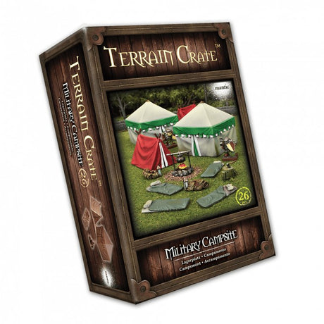 Terrain Crate - Military Campsite - Mini Megastore