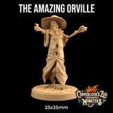 The Amazing Orville - A normal Human Mage and totally not two Gnomes in a Trenchcoat Miniature - Mini Megastore