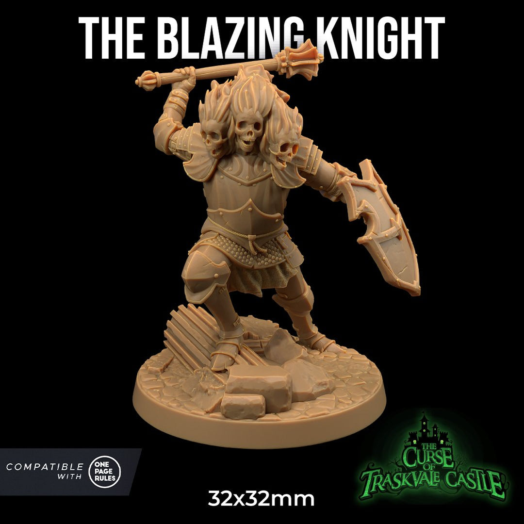 The Blazing Knight Miniature - Mini Megastore